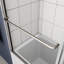 Bathtub Bypass Shower Door, Sliding Door, With 1/4" Tempered Glass And Chrome Finish  56-60"X58"-125104720