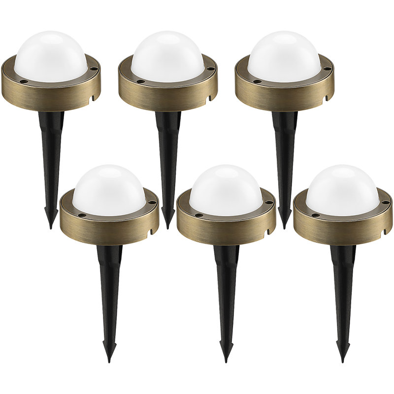 Lumière de paysage à DEL Luna, lumières de sentier basse tension 4,5 W, 12 à 24 V CA / CC, étanche IP65, homologué UL