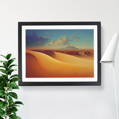 King Desert - Framed Print