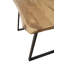 Tappan Acacia Solid Wood Top Metal Base Dining Table