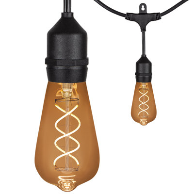 Bottesford Indoor / Outdoor 10 - Bulb 30 in. Plug-in LED Standard String Light