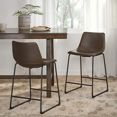 Cobina Upholstered Counter & Bar Stool