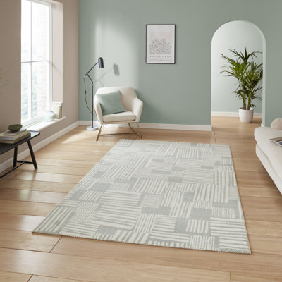 Catherine Lansfield Geometric Shapes Area Rug