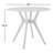 Evangelista Bamboo Round Solid Wood Top with Solid Wood Base Dining Table-1577182539