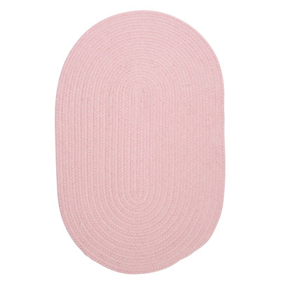 Tapis rose tressé Navarrette