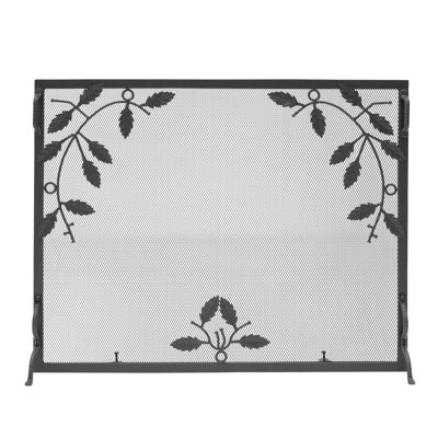 Retta Iron Fireplace Screen