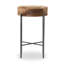 Nocona Upholstered Bar Stool with Metal Frame-1893634925-1945230981