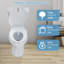 Siège de toilette bidet, bidet électrique, eau chaude avec séchoir à air, siège chauffant, couvercle à fermeture lente