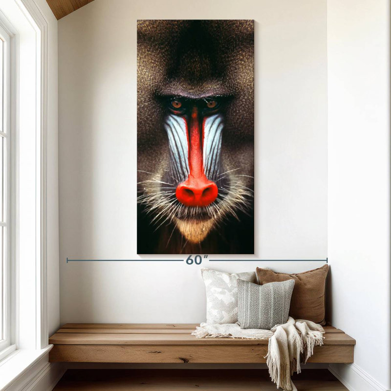 Monkey Head, 54" H x 27" W