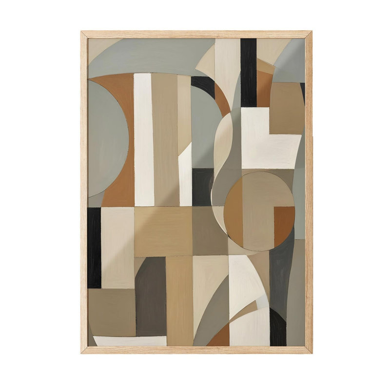 Peinture décorative encadrée