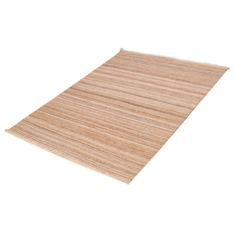 Boho Tan Kilim 5'6" x 7'6"