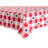 MARTHA STEWART Americana Star Gingham Plaid Tablecloth, Single Pack, Red/White/Blue