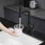 Robinet de cuisine à poignée simple avec bec rotatif sur 360 °-125337600