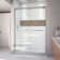 Encore 50" W x 76" H Bypass Frameless Shower Door with ClearMax™ Technology