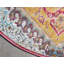 Tapis décoratif bleu clair/rouge à motif oriental Mulvihill-306295315
