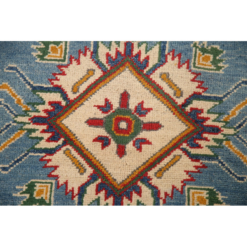 Tapis bleu Kazak