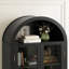 Vitrine H 71 po avec capteur de lumière 3 couleurs et armoire de rangement à 5 niveaux-1348129542