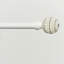 Tringle à rideaux simple réglable en métal 1 po-59079011-59079012