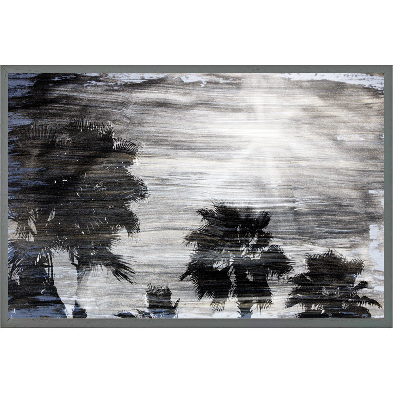 Single Picture Frame Print, 51cm H x 76cm W x 4cm D, Grey