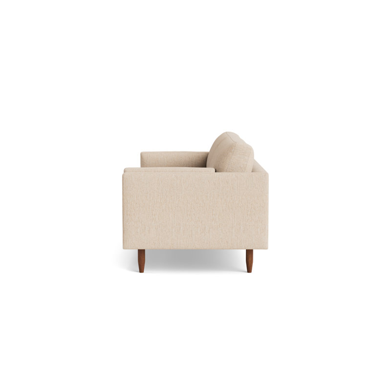 Skinny Fat Sofa ("85"), Performance Weave - Tan