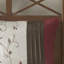 Édredon grand lit rouge 7 pièces - Accents de broderie: édredon, taies décoratives, coussins, jupe de lit-131464883-131464884