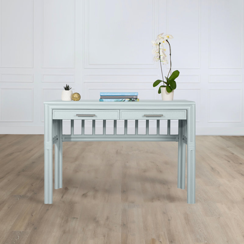 Colony Writing Desk, Light Blue
