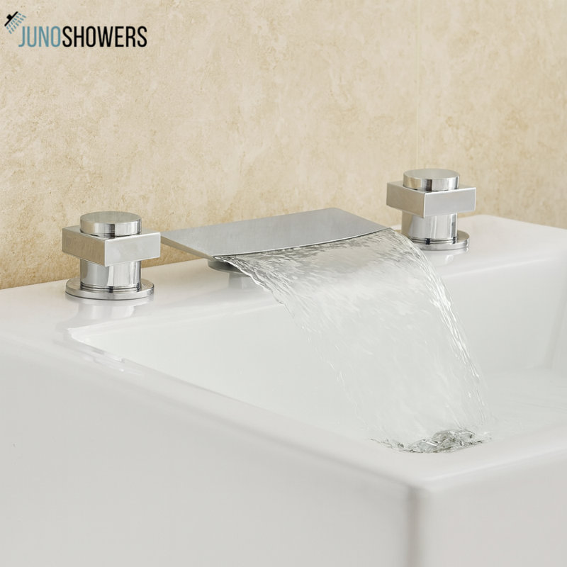 Robinet de baignoire chromé Juno