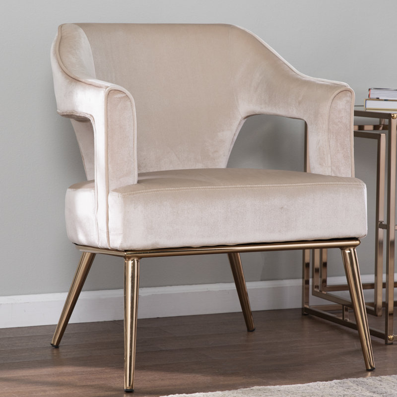 Eldermain Velvet Armchair