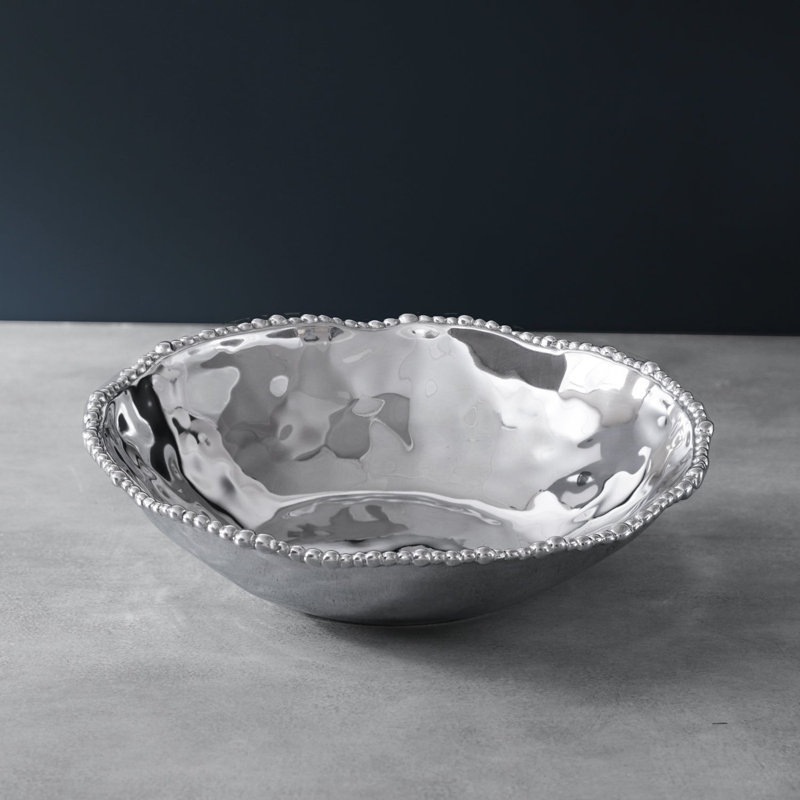 Organic Pearl Serving Bowl