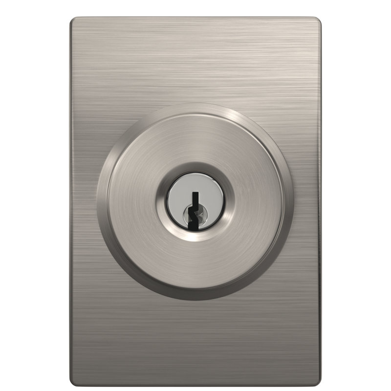 Bowery Keyed (Entry) Door Knob, Satin Nickel