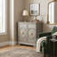 Armoire de rangement décorative 2 portes Art déco
