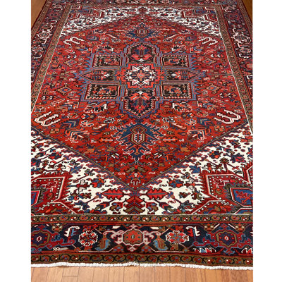 Tapis rectangulaire en laine 8 pi x 10 pi 10 po Russom