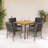 Red Barrel Studio® Bistro Set With Cushions Poly Rattan-743413010-743413021-743413011