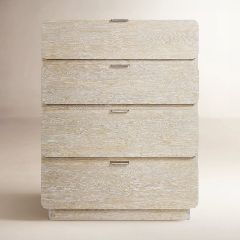 Antibes Solid Wood 42'' W 4 - Drawer Dresser