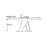 Light luxury rectangular rock plate dining table-107124148