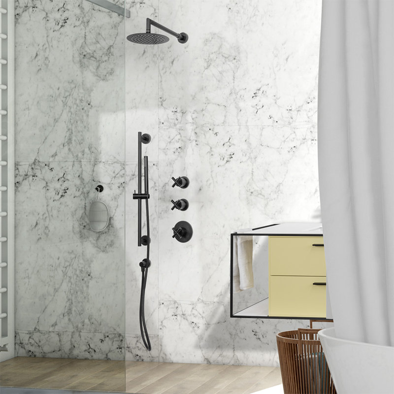Eleganza 1885 Ceiling Or Wall Mount Shower Head, Polished Stainless Steel