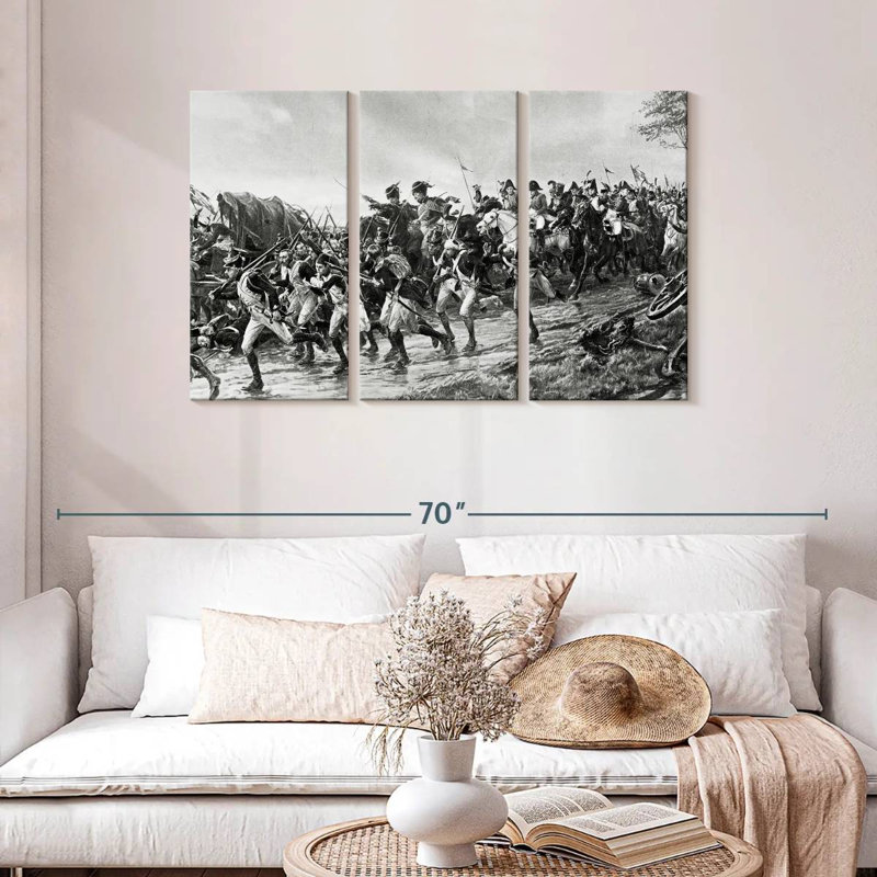 Keiri Napoleon Battle, 28" H x 45" W