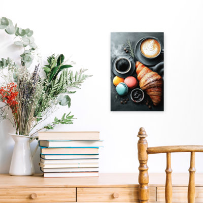 Cozy Coffee Petit déjeuner, art mural élégant