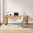 Burlywood Rectangular Solid Wood Writing desk-629719944