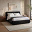 Lit plateforme tapissier Lansvale - Boucle noire - Grand-1907639766-1907639767