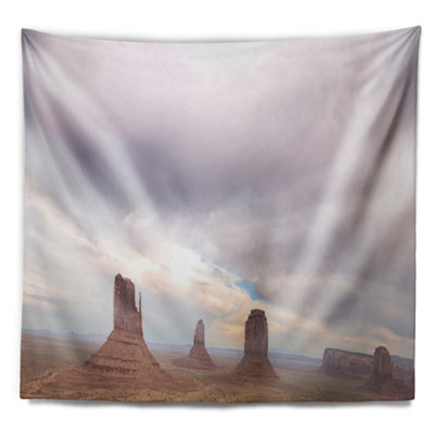 Tapisserie panorama de très en polyester avec accessoires suspendus inclus