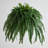 39'' Faux Fern Plant in Metal Planter
