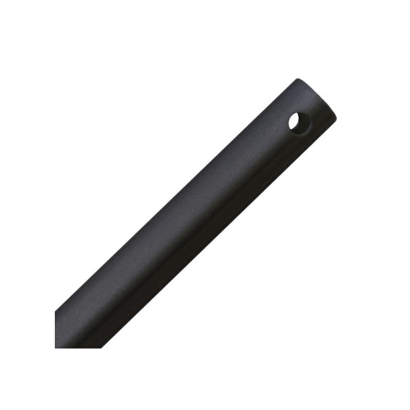 Anarkali Ceiling Fan Downrod in Flat Black, 72'' H x 0.5'' W x 0.5'' D, Flat Black
