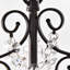 Lustre classique à 3 lumières de style chandelier Julienne