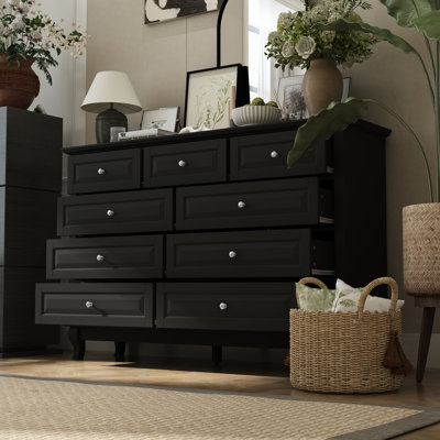 9-Drawer Dresser With Elegent Style by Lark Manor