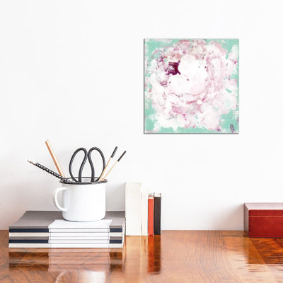 Lavender Peony 1 Piece Painting on Canvas