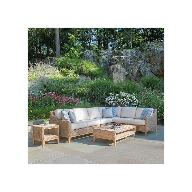 Frances Outdoor 2 - Seat Loveseat, Ash, Frances Black