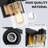 40.5 Inch Farmhouse Vanity Light Fixture With Clear Glass Shades - 5 Light Black And Gold Wall Sconce For Bathroom Mirror, Living Room, Hallway-1908659650-1908659656-1908659648