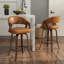 Tabouret de comptoir pivotant en similicuir Providence-128799107