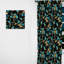 Motif damassé de luxe doré et vert III - Rideau Ikat - Rideau damassé obscurcissant - 1 panneaux-107611532